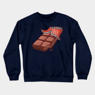 Dark Chocolate Bar Crewneck Sweatshirt